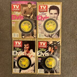ELVIS PRESLEY 2004 TV Guide Sun Records Mini CD Set of 4